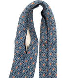 Gucci Geometric Dot Printed Pattern Silk Tie Krawatte