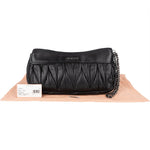 Miu Miu Matelassé Leather Pochette Clutch Bag - vintageandkickz
