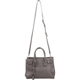 Yves Saint Laurent Grained Leather Small Sac de Jour Handbag
