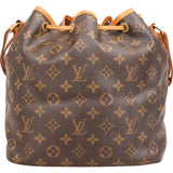 Louis Vuitton Monogram Canvas Sac Noé Petit Shoulder Bag