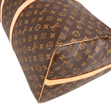 Louis Vuitton Monogram Canvas Keepall 60 Bandoulière Travel Bag