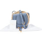 Chloé Marcie Basket Leather Crossbody Bag