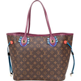 Louis Vuitton Monogram Canvas Limited Totem Neverfull MM Shoulder Bag