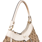 Gucci Monogram GG Abbey Handbag - vintageandkickz