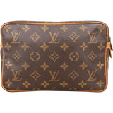 Louis Vuitton Monogram Canvas Compiegne 23 Clutch - vintageandkickz