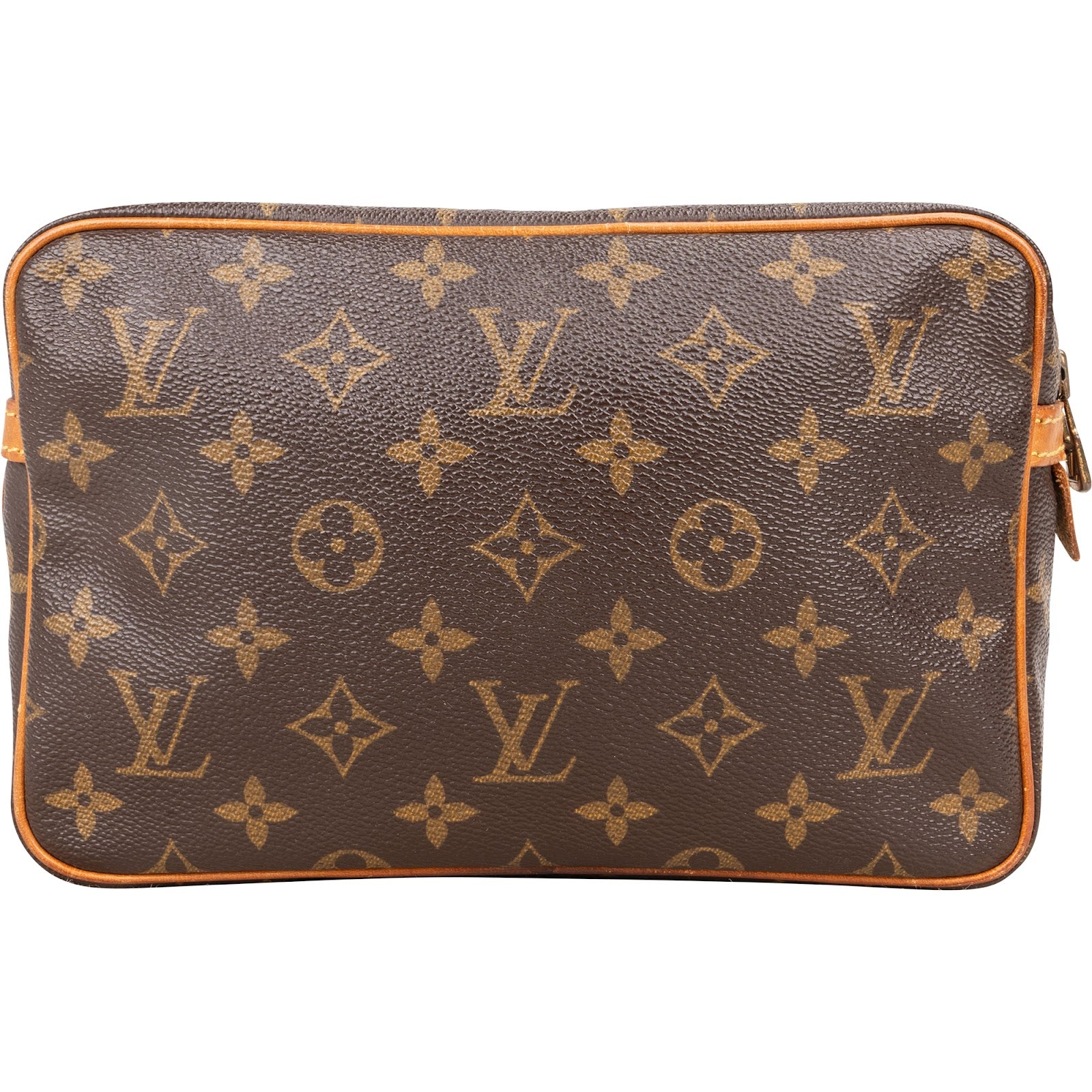 Louis Vuitton Monogram Canvas Compiegne 23 Clutch - vintageandkickz
