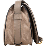 Chloé Suede Mini Marcie Saddle Crossbody Bag
