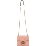 Gucci Grained Leather Interlocking GG Shoulder Crossbody Bag