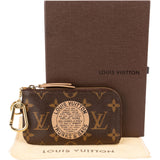 Louis Vuitton Monogram Canvas Illustre World Tour Large Key Wallet