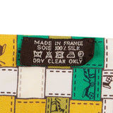 Hermès Timbres Mosaic Silk Twilly Tuch Scarf