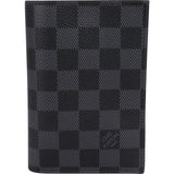 Louis Vuitton Monogram Damier Graphite Canvas Card Holder Passport Cover