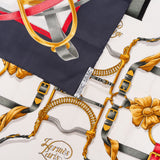 Hermès Grand Manège Silk 90 Scarf Tuch