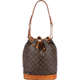 Louis Vuitton Monogram Canvas Sac Noé Grande Shoulder Bag