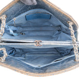 Chanel Quilted Crinkled Lambskin Just Mademoiselle Bowling Shoulder Bag
