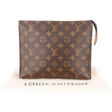 Louis Vuitton Monogram Canvas Poche Toilette 25 Clutch