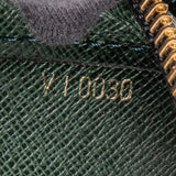 Louis Vuitton Green TaigaLeather Pochette Homme Handbag