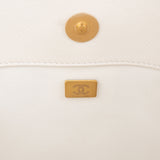 [Chanel Stitching Caviar Leather Small Bowling Handbag