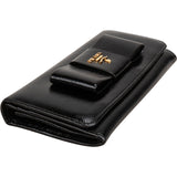 Prada Vernis Saffiano Leather Bow Wallet