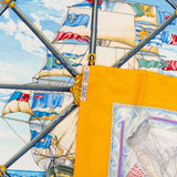 Hermès Vive le Vent Silk Carre 90 Scarf Tuch