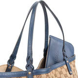 Gucci Monogram GG Canvas Tote Shoulder Bag