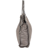 Stella McCartney Shaggy Falabella Fold Over Tote Hobo Shoulder Handbag