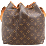 Louis Vuitton Monogram Canvas Sac Noé Petit Shoulder Bag