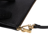 Louis Vuitton Noir Epi Leather Pochette Accessoires Handbag