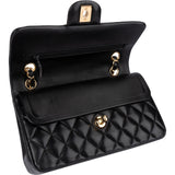 Chanel Quilted Lambskin Small Double Flap Shoulder Bag