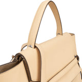 Celine Beige Grained Calfskin Belt Handbag