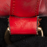 Louis Vuitton Red Epi Leather Sac Noé Grande Shoulder Bag