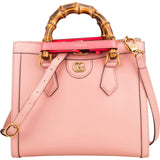 Gucci Pink Leather Diana Handbag