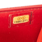 Chanel Camellia Lambskin Leather Wallet on Chain Crossbody Bag