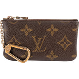 Louis Vuitton Monogram Canvas Pochette Cles Key Pouch