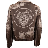 Hermès Les Voitures à Transformation Reversible Silk Jacket (38)
