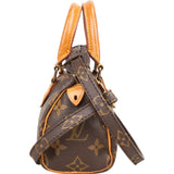 Louis Vuitton Monogram Canvas Mini Speedy Crossbody Handbag