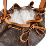 Louis Vuitton Monogram Canvas Sac Noé Petit Shoulder Bag