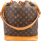 Louis Vuitton Monogram Canvas Sac Noé Grande Shoulder Bag