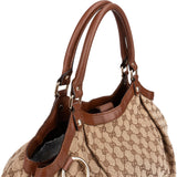 Gucci Monogram GG Canvas Sukey Tote Handbag