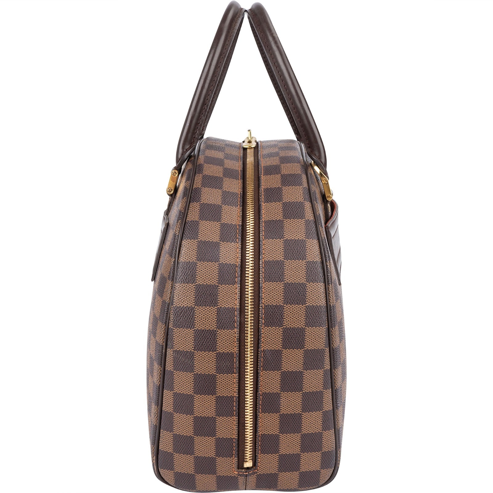 [🔄️B23 / F47] Louis Vuitton Monogram Damier Ebene Canvas Rivington PM Handbag - vintageandkickz