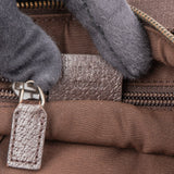 Gucci Monogram GG Canvas Crescent Messenger Crossbody Bag