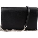 Saint Laurent Grain de Poudre Kate Tassel Wallet On Chain Crossbody Bag