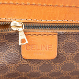 Celine Monogram Macadam Canvas Boston Travel Bag