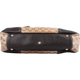 Gucci Monogram GG Coated Canvas New Britt Shoulder Bag