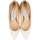 Jimmy Choo Glitter Embelished Degrade Romy Pumps (36)