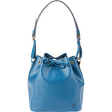Louis Vuitton Blue Epi Leather Sac Noé Petit Shoulder Bag