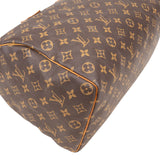 Louis Vuitton Monogram Canvas Speedy 35 Handbag - vintageandkickz