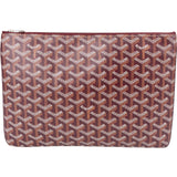 Goyard Monogram Goyardine Senat MM Clutch