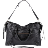 Balenciaga Black Leather Classic City Handbag
