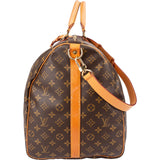 Louis Vuitton Monogram Canvas Keepall 60 Bandoulière Travel Bag