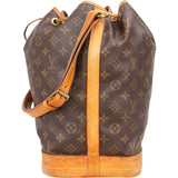 Louis Vuitton Monogram Canvas Sac Noé Grande Shoulder Bag - vintageandkickz